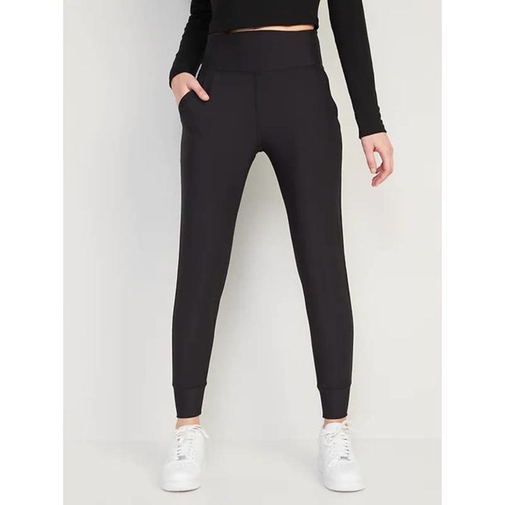 OLD NAVY POWERSOFT ATHLETIC ATHLEISURE EVERYDAY WEAR BLACK JACK JOGGERS SZ.SMALL